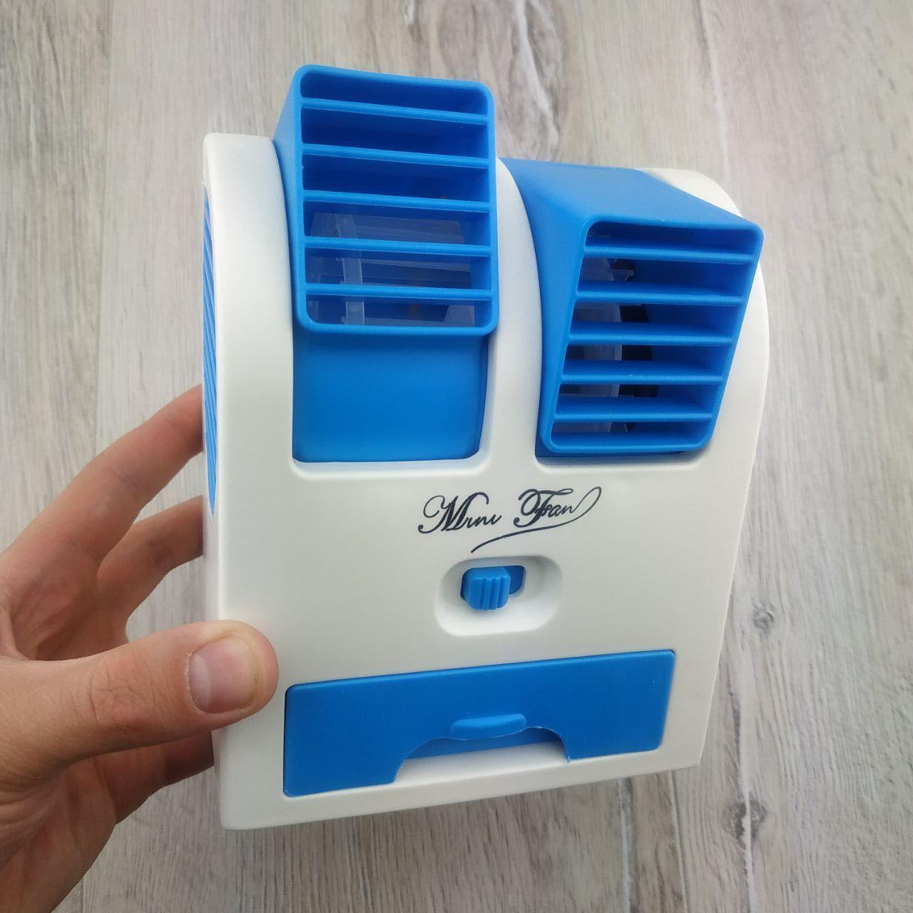 Міні кондиціонер настільний Air Conditioning Cooler USB Mini Electric Fan