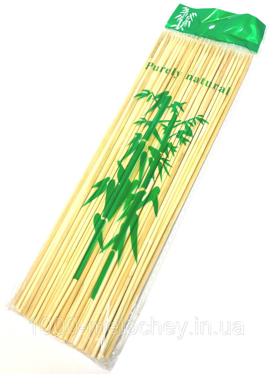 Бамбукові палички 250mm (100шт/уп), бамбукові палички для шашлику