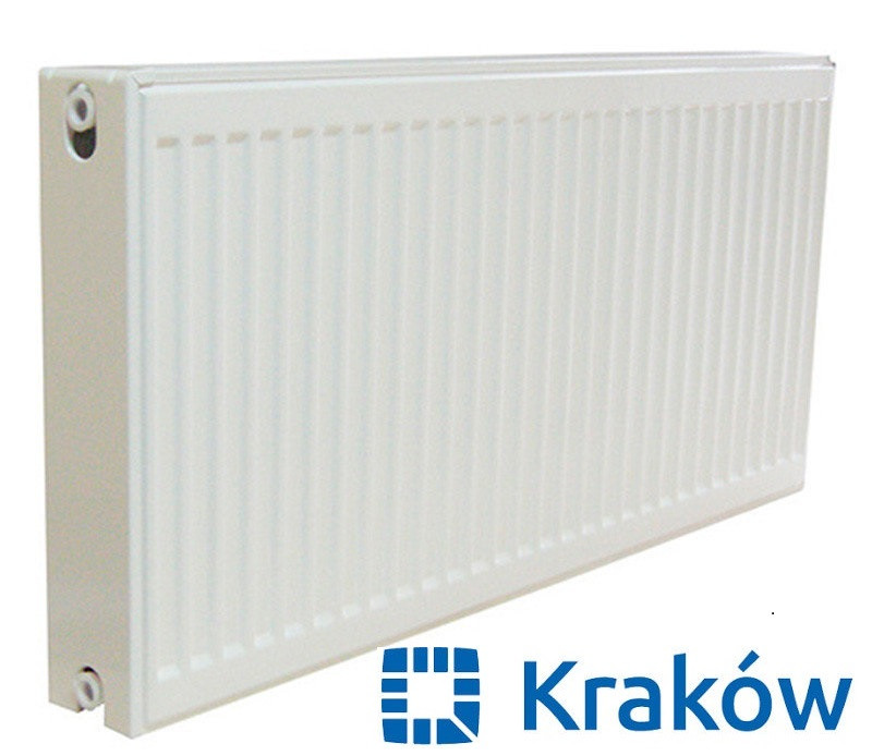 Сталевий радіатор Krakow 22 тип 300x1800 (бокове підключення) Польща