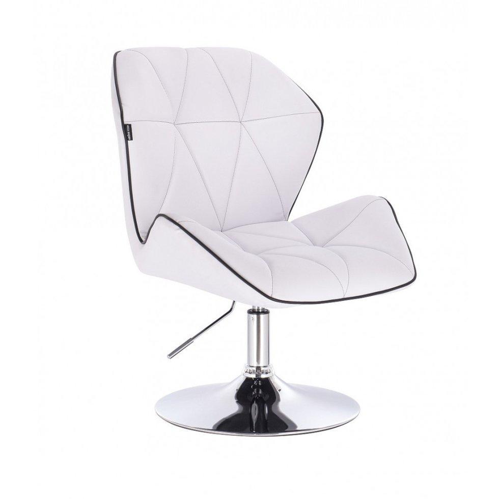 Перукарське крісло на пневматиці HR212N, білий, фото 1