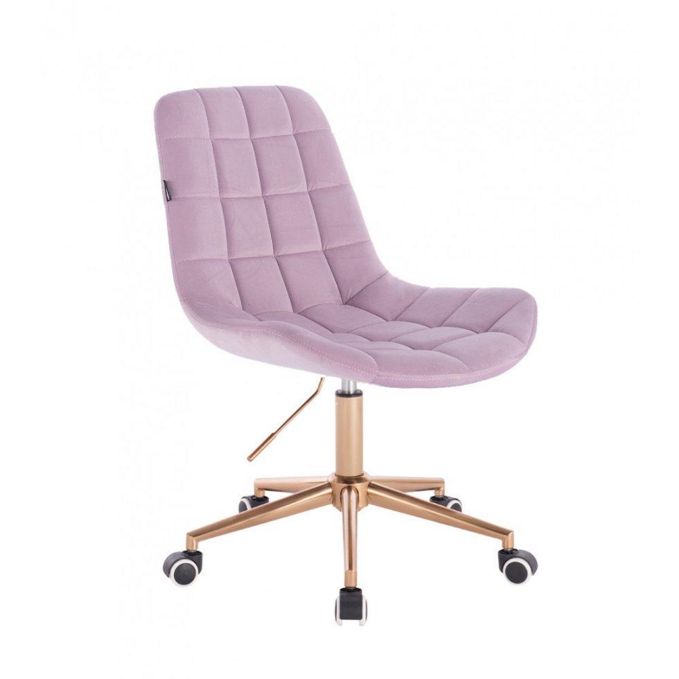 Перукарське крісло на пневматиці HR590K, золота база верестій, фото 1