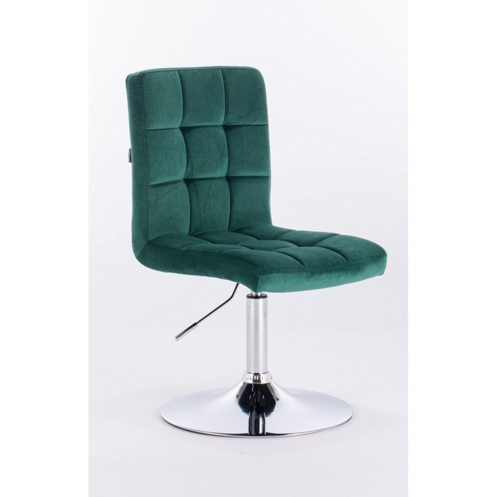 Перукарське крісло на пневматиці HR7009N зелений, фото 1