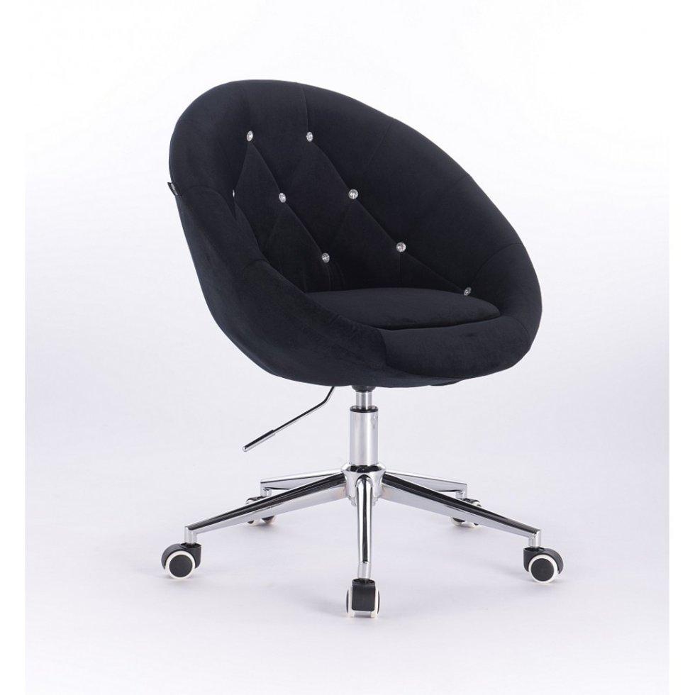 Перукарське крісло на пневматиці HR8516CK чорний