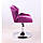 Перукарське крісло на пневматиці HR949N фіолетовий, фото 2