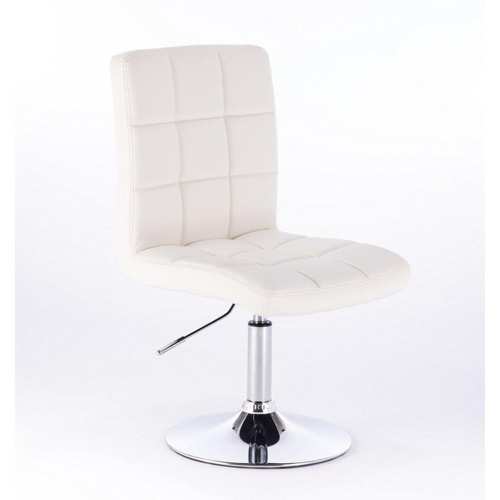 Перукарське крісло на пневматиці HC1015N Новий дизайн білий, фото 1