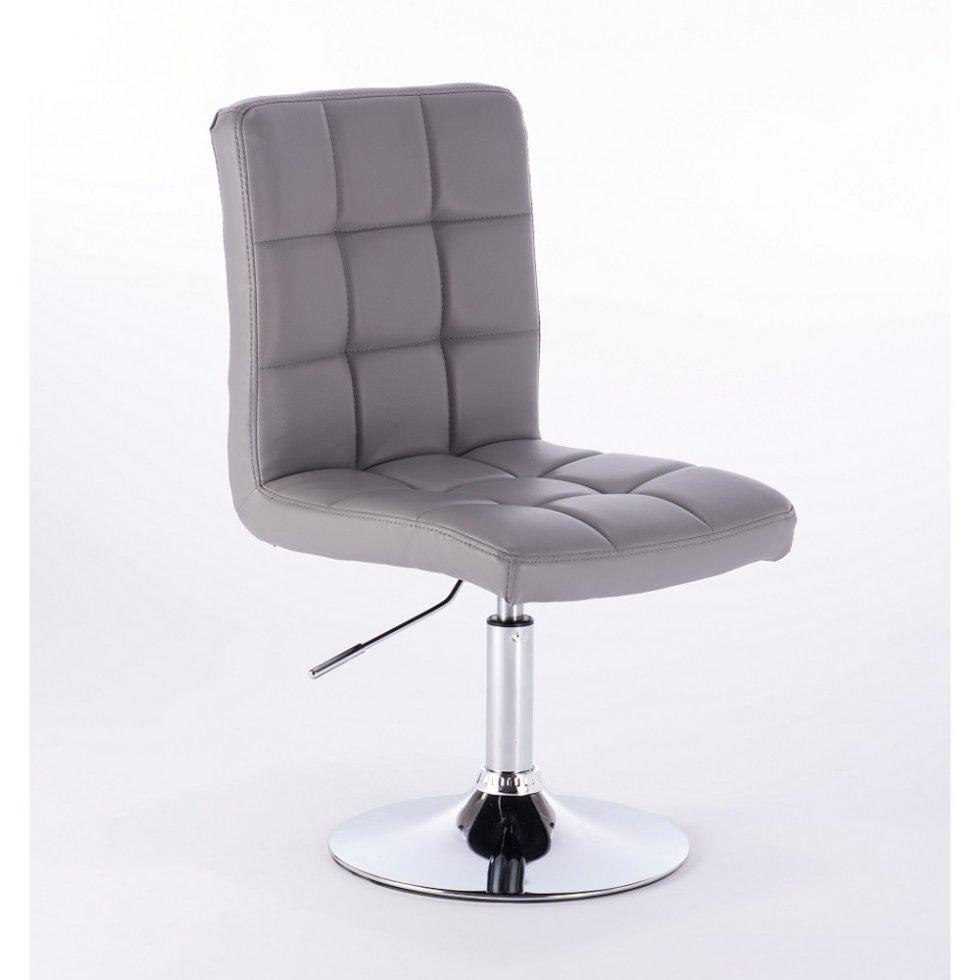 Перукарське крісло на пневматиці HC1015N Новий дизайн сірий, фото 1