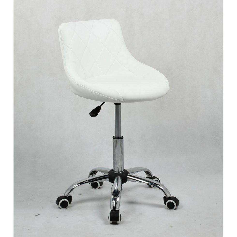 Перукарське крісло на пневматиці HC1054K білий, фото 1