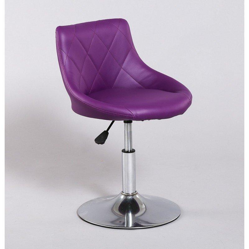 Перукарське крісло на пневматиці HC1054N фіолетовий