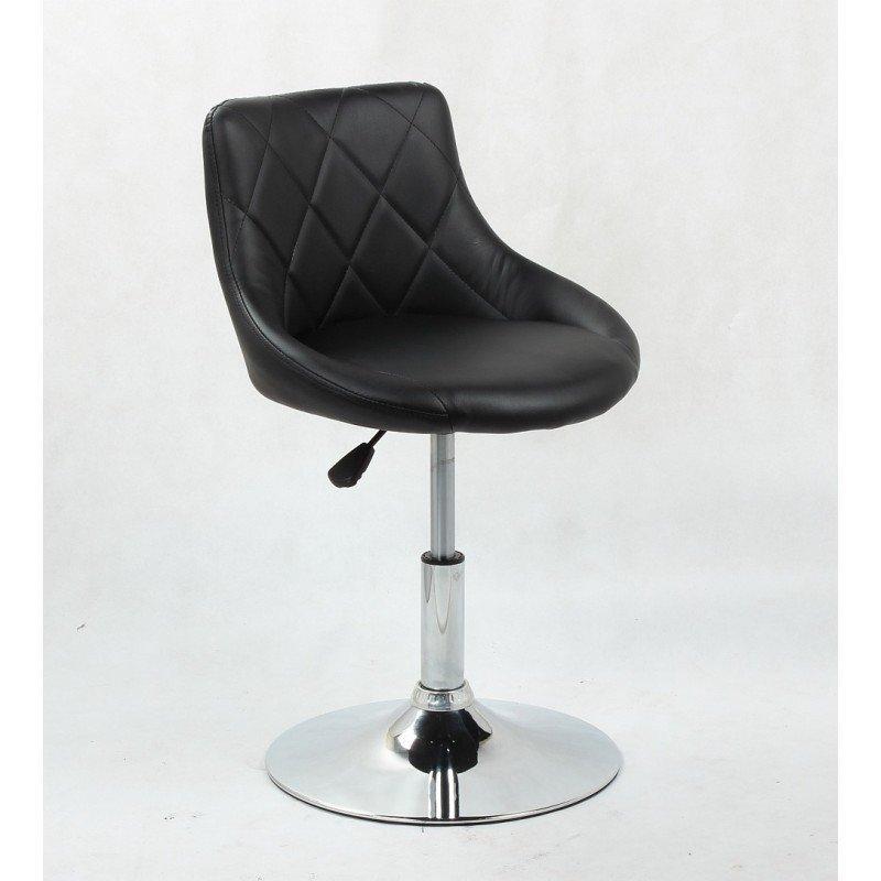 Перукарське крісло на пневматиці HC1054N чорний, фото 1