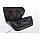 Перукарське крісло на пневматиці HC111K новий дизайн чорний, фото 2