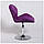Перукарське крісло на пневматиці HC111N фіолетовий, фото 2