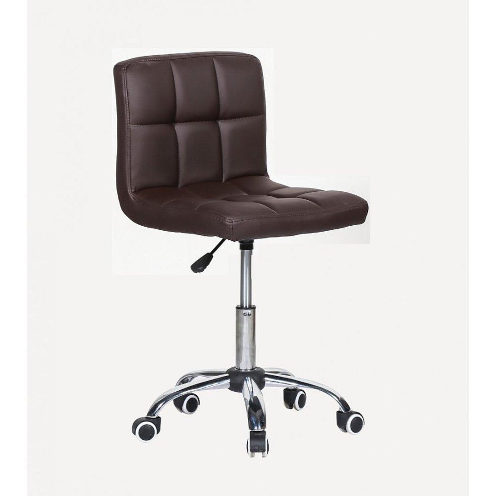 Перукарське крісло на пневматиці Bazkar HC8052K коричневий, фото 1