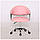 Перукарське крісло на пневматиці HC8056K рожевий, фото 2