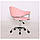 Перукарське крісло на пневматиці HC8056K рожевий, фото 4