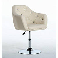 Перукарське крісло на пневматиці HC830 бежевий