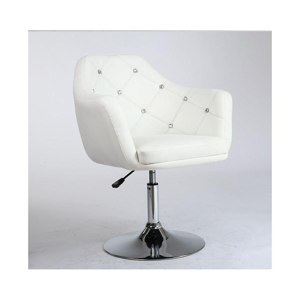 Перукарське крісло на пневматиці HC830 білий