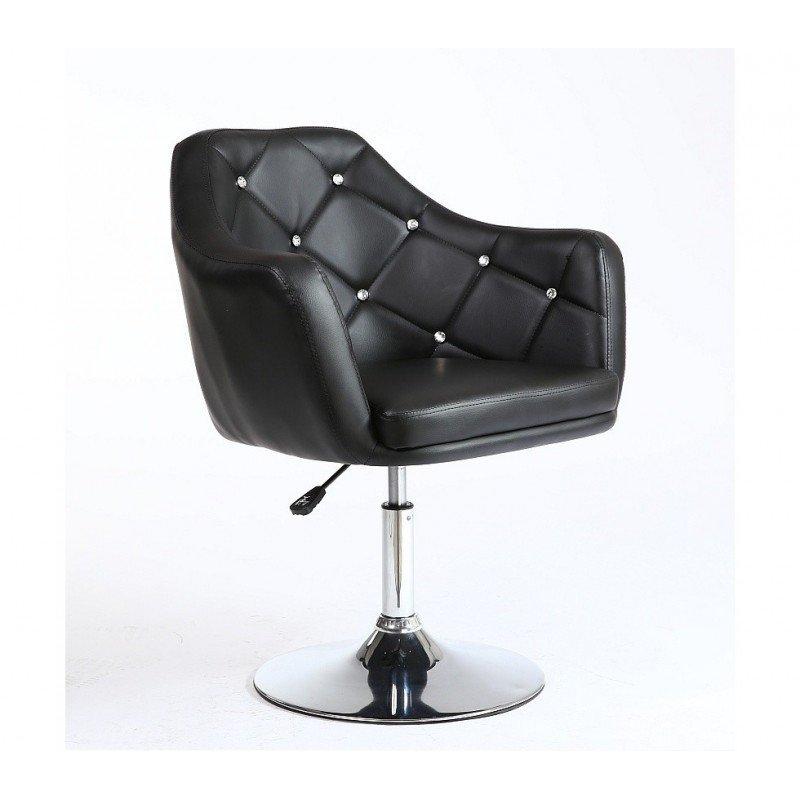 Перукарське крісло на пневматиці HC830 чорний