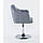 Перукарське крісло на пневматиці HC831 сірий, фото 3