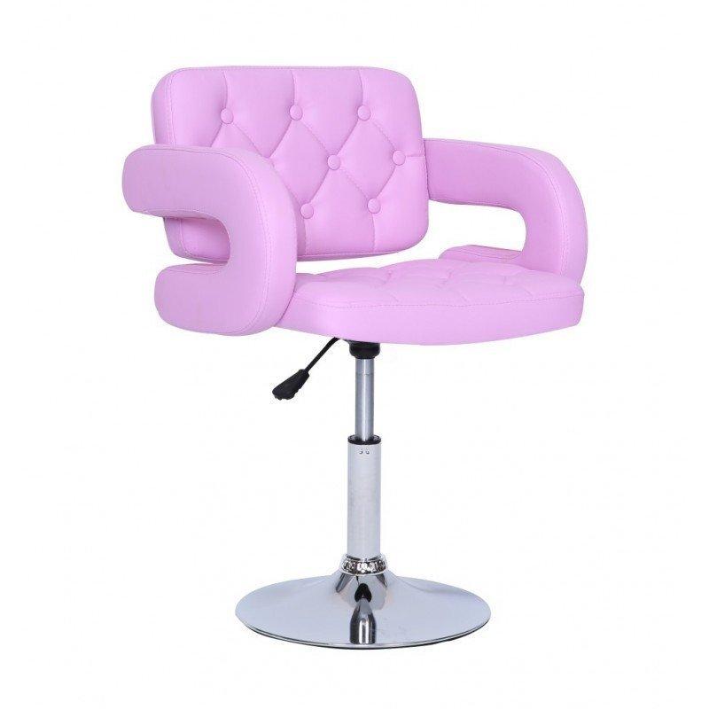 Перукарське крісло на пневматиці HC8403N лавандовий