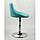 Перукарське крісло на пневматиці HC931N бірюзовий, фото 3