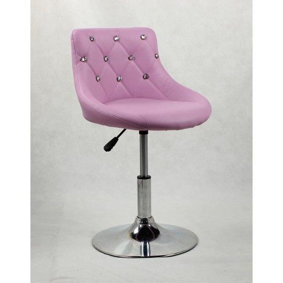 Перукарське крісло на пневматиці HC931N лавандовий