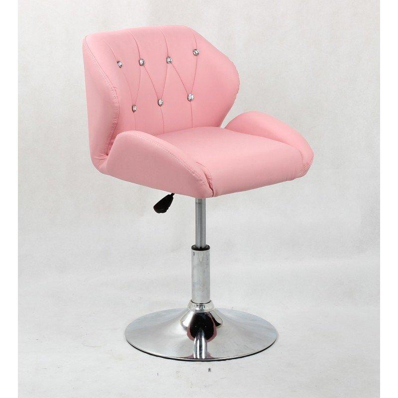 Перукарське крісло на пневматиці Hrove Form HC949N рожевий