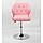 Перукарське крісло на пневматиці Hrove Form HC949N рожевий, фото 3