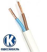 З'єднувальний шнур ШВВПн 2*0,75 м, Одескабель, гнучкий, білий, для побутових приладів