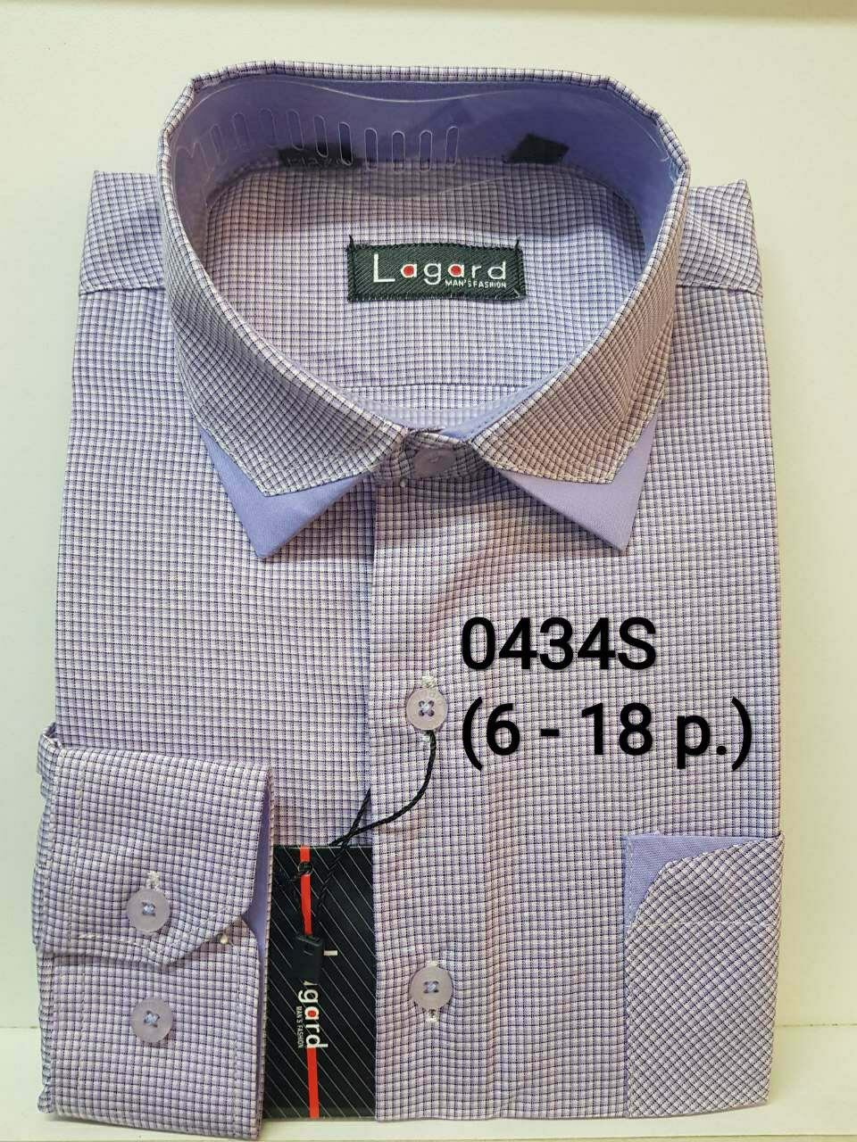 Дитяча сорочка в клітку LAGARD