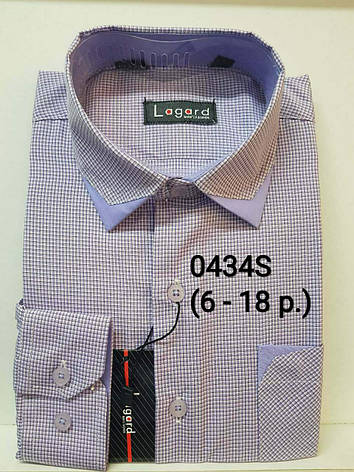 Дитяча сорочка в клітку LAGARD, фото 1