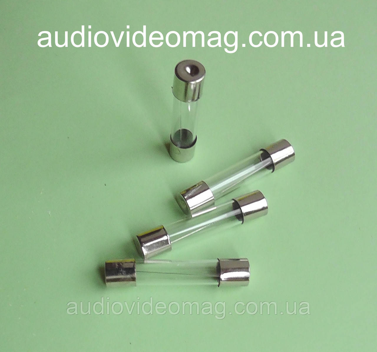 Запобіжник швидкий, 2А 250V, 6 х 30 мм, скляний, плавкий., фото 1