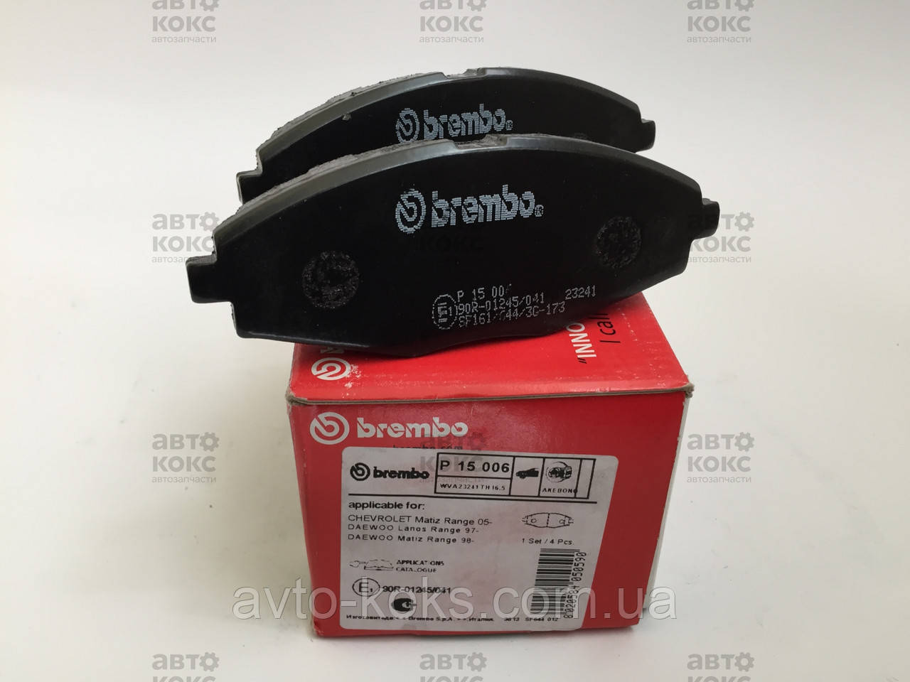 Тормозные колодки передние R13 Brembo P15006 на Daewoo Lanos 1.4 1.5 Matiz 0.8 1.0 - фото 3 - id-p105786341