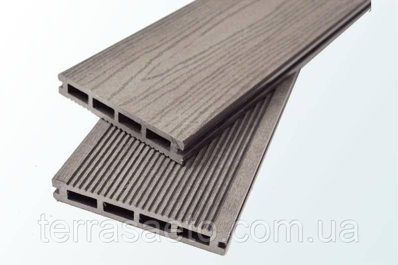 Терасна дошка з ДПК класична стандартна, TardeX CLASSIC, 150х25х2200 мм, Україна