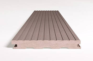 Терасна дошка з ДПК, повнотіла, 161х21х4000 мм, PERWOOD NATURAL MASSIVE, Чехія