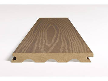 Терасна дошка повнотіла з ДПК, 161х21х4000 мм, PERWOOD GRAND MASSIVE, Чехія