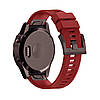 Силіконовий ремінець Primo для годинника Garmin Fenix 3 / 3HR / Fenix 5X / 6X - Red, фото 2
