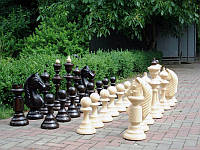 Большие деревянные шахматы. Высота короля 700мм