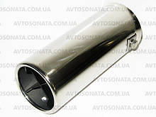 Насадка на глушник 0070 d-62мм нержавійка