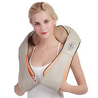 Універсальний Масажер для шиї і спини Massager of Neck Kneading 55w Оригінал Шиацу (роликовий)