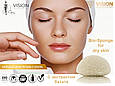 Спонж для сухої шкіри VISION Skincare на основі екстракту батату, фото 4