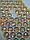 Стрази пришивні Ріволі (круг) d8 мм Gold Shadow (бежевий), скло, фото 4