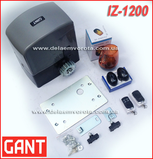 GANT IZ-1200 автоматика для откатных ворот