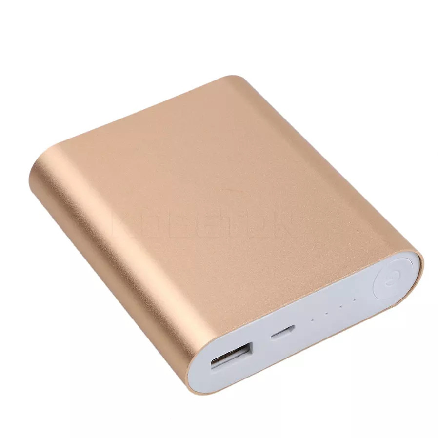 Корпус Power Bank з контролером на 4 АКБ 18650 золотистий