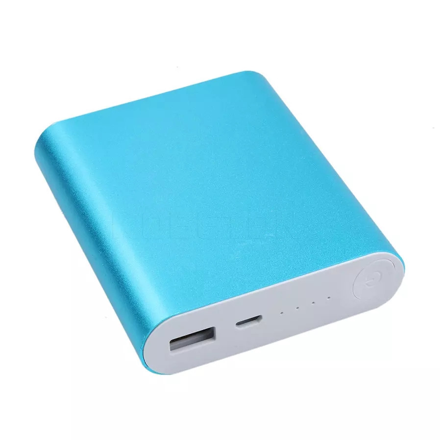 Корпус Power Bank з контролером на 4 АКБ 18650 бірюзовий