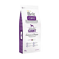 Сухой корм для собак весом от 45 кг Brit Care GF Giant Salmon & Potato 12 кг