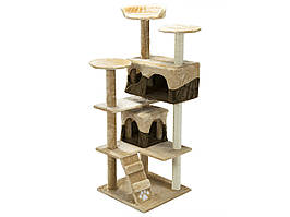 Кігтеточка будиночок для кота 130 см PETHAUS 202