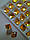 Стрази пришивні Космік (ломаний ромб) 13х17 мм Topaz (золотий), скло, фото 2