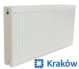 Сталевий радіатор Krakow 22 тип 300x800 (бокове підключення) Польща