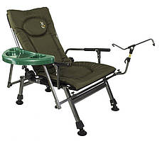 Рибальське крісло Elektrostatyk F5R + столик і тримач вудлища