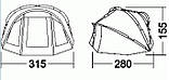 Намет короповий GC GCarp Duo на 2 людини, фото 5